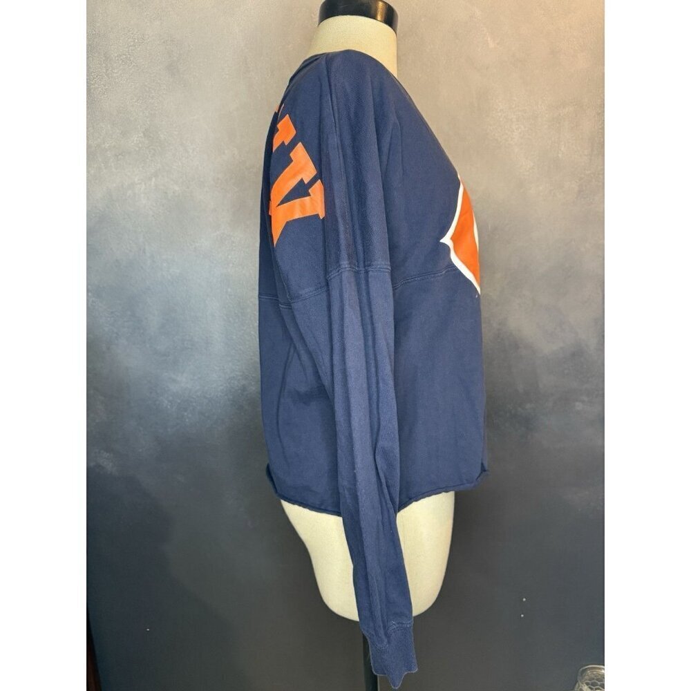 Victoria’s Secret PINK NFL Chicago Bears Long Sleeve Shirt – Size Small - Picture 3 of 7